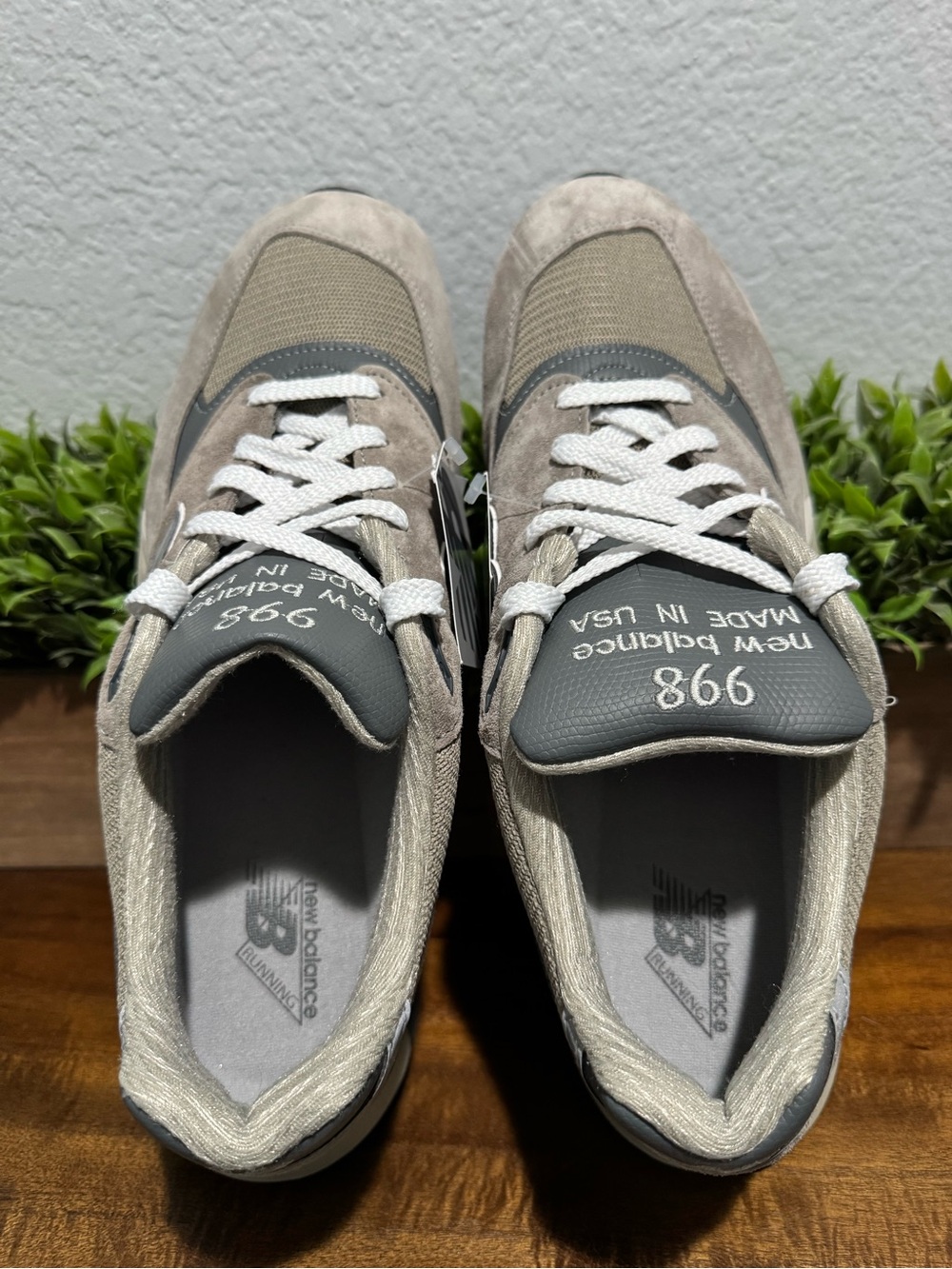 New Balance 998 Made In USA Gray Suede Casual Sneakers U998GR Men’s Size 13 D - Picture 9 of 10